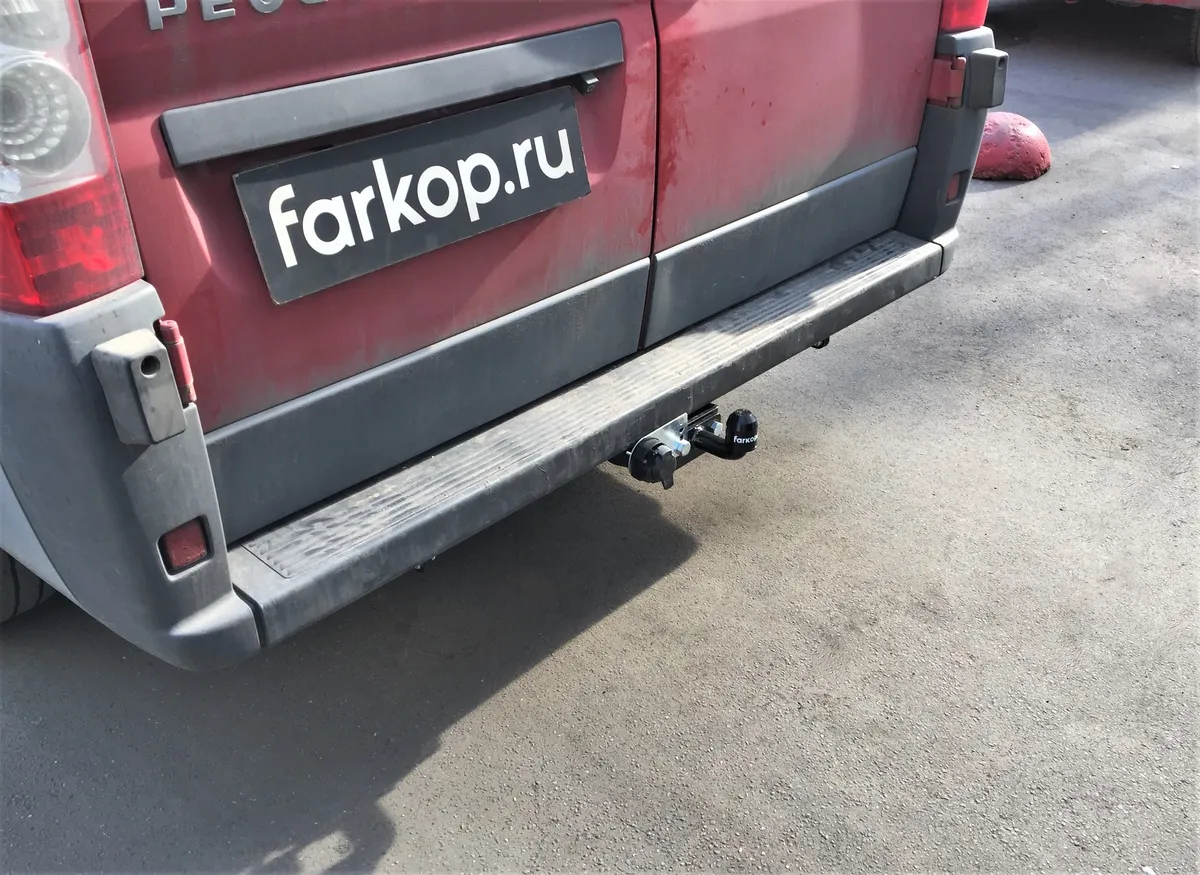 Фаркоп Лидер Плюс для Peugeot Boxer (L1,L2,L3) 2006- P107-FC в Петрозаводск