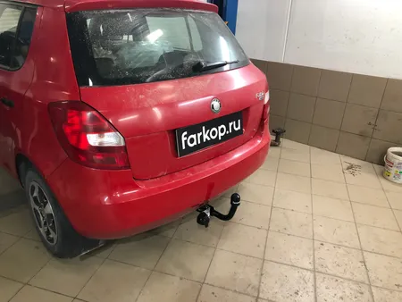 Фаркоп Лидер Плюс для Skoda Fabia (хетчбек) 2007-2015 Арт. S102-A S102-A в Петрозаводск