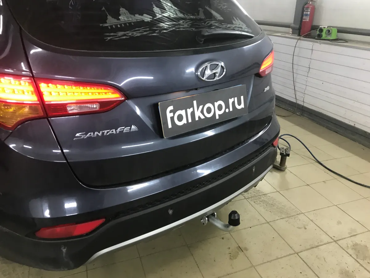 Фаркоп Galia для Hyundai Santa Fe (вкл. Grand) 2012-2018 H091A в Петрозаводск