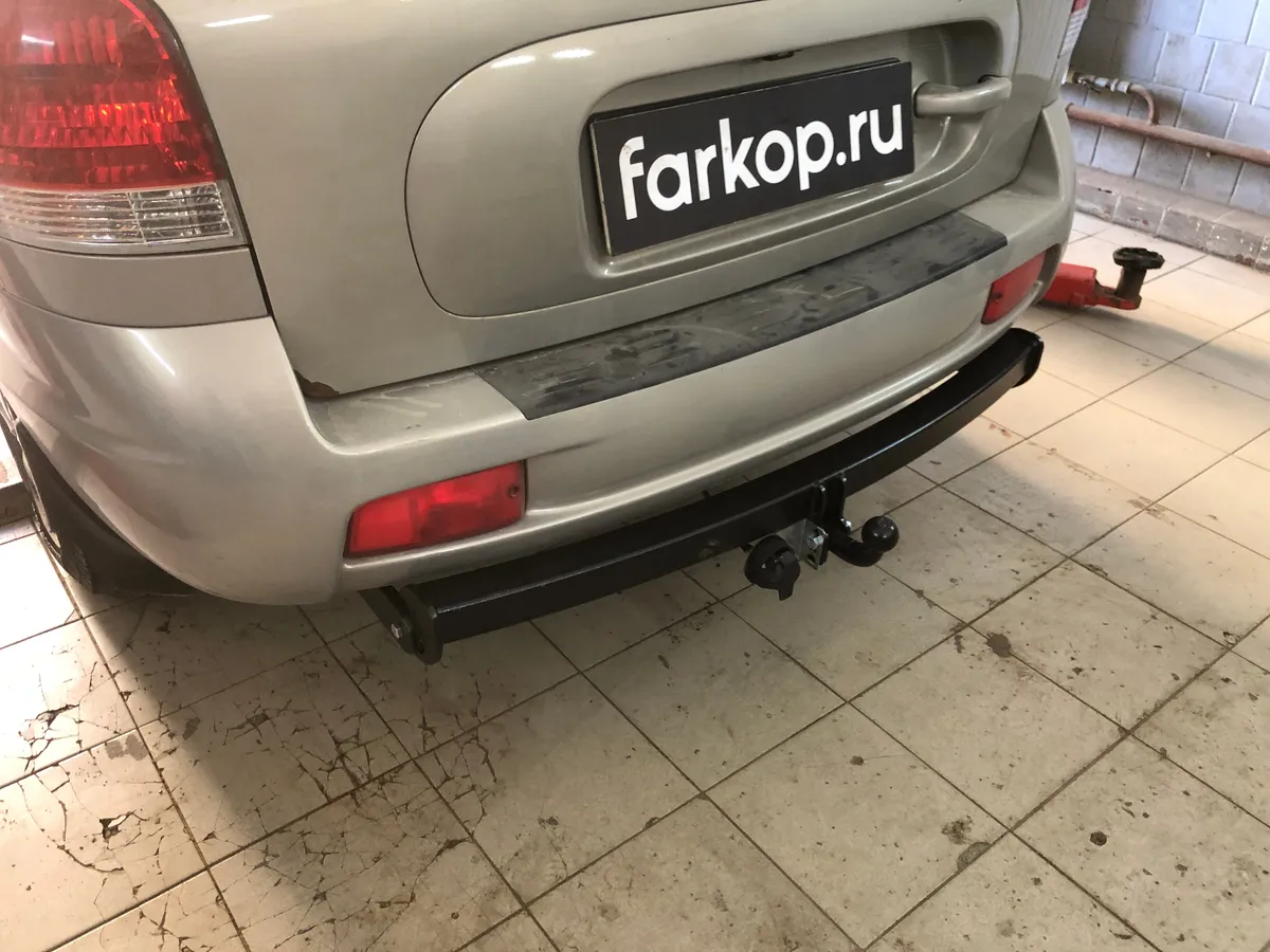 Фаркоп Лидер Плюс для Hyundai Santa Fe Classic 2007-2012 H205-A в Петрозаводск
