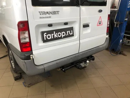 Фаркоп Лидер Плюс для Ford Transit (фургон) 2000-2014, (для а/м со ступенькой, без ступеньки) F116-F в Петрозаводск