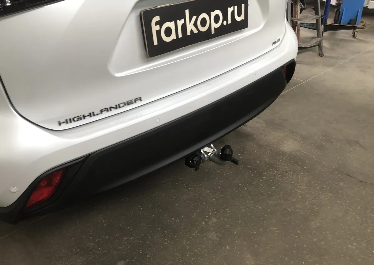 Фаркоп Galia для Toyota Highlander 2019-2026 T077C в Петрозаводск