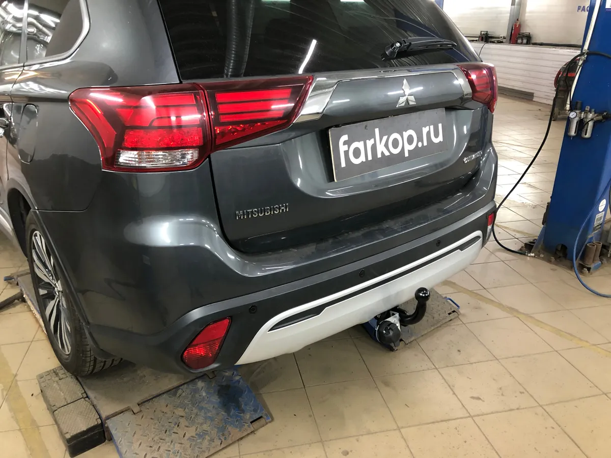 Фаркоп Лидер Плюс для Mitsubishi Outlander 2012-2022 M113-A в Петрозаводск Фаркоп Лидер Плюс для Mitsubishi Outlander 2012-2022 M113-A в Петрозаводск
