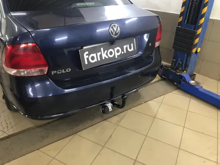 Фаркоп Лидер Плюс для Volkswagen Polo (седан) 2010-2020 V125-A в Петрозаводск