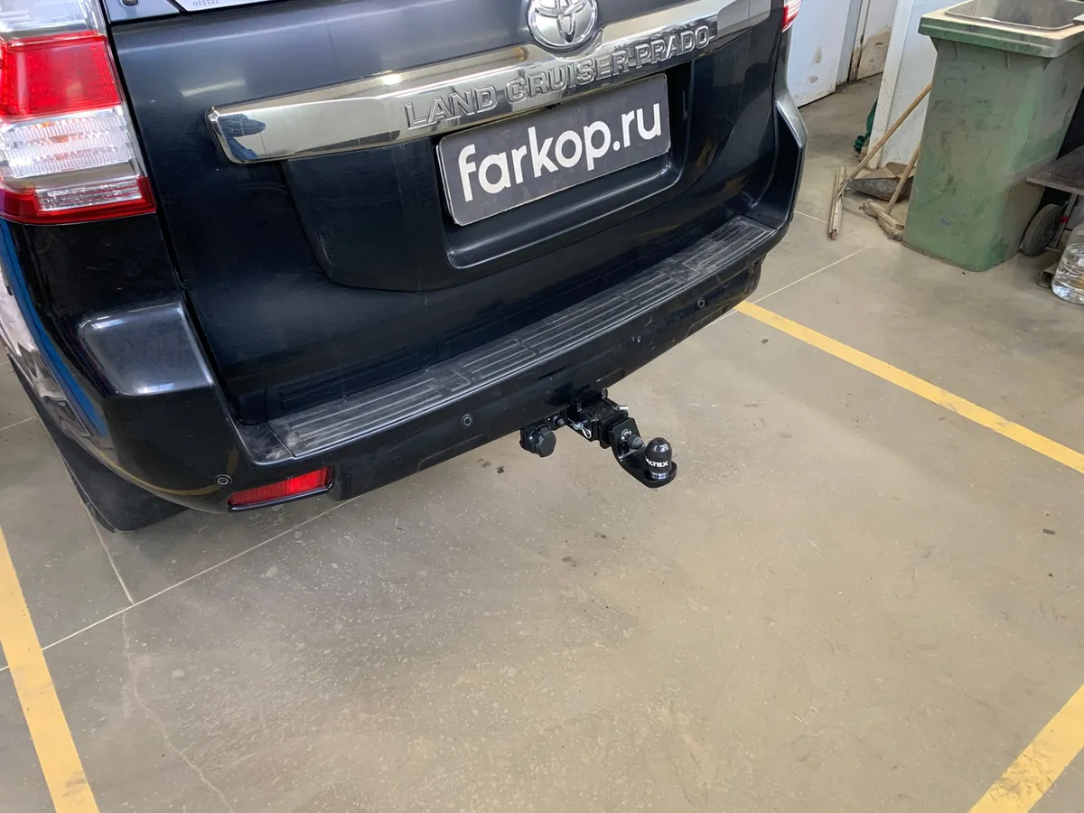 Фаркоп TowRus для Toyota Land Cruiser Prado J150 2009-2023 229419 в Петрозаводск Фаркоп TowRus для Toyota Land Cruiser Prado J150 2009-2023 229419 в Петрозаводск