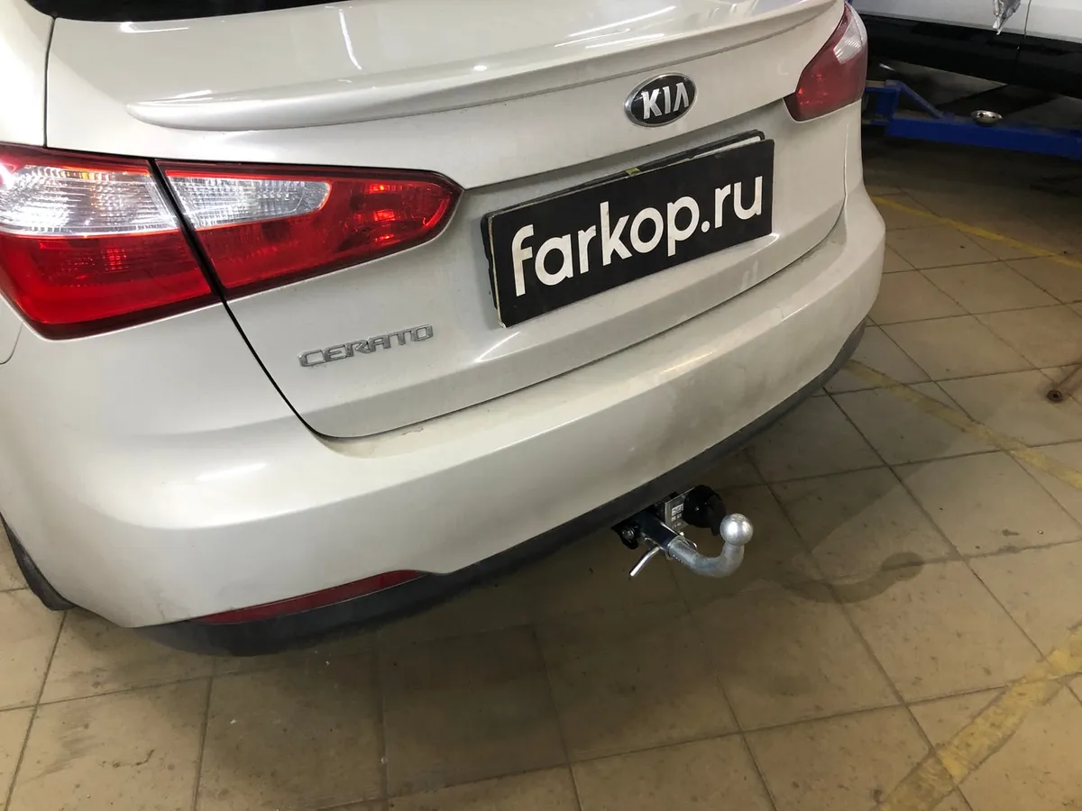 Фаркоп Лидер Плюс для Kia Cerato (седан) 2013-2016 K127-BA в Петрозаводск