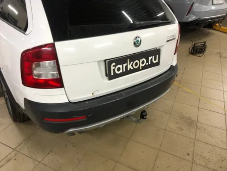 Фаркоп Galia для Skoda Octavia (лифтбек, универсал, вкл. Scout) 2005-2013 S086A в Петрозаводск