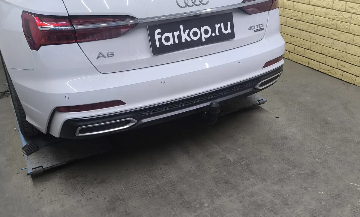 Фаркоп Galia для Audi A6 (седан, универсал) 2018- A051V в Петрозаводск
