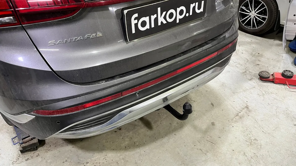 Фаркоп Galia для Hyundai Santa Fe 2020-2024 K050V в Петрозаводск