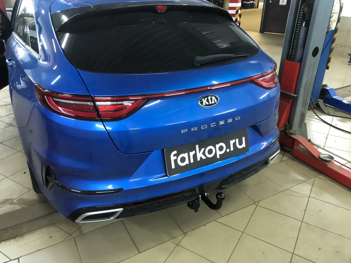Фаркоп Лидер Плюс для Kia ProCeed (универсал) 2018- K125-A в Петрозаводск Фаркоп Лидер Плюс для Kia ProCeed (универсал) 2018- K125-A в Петрозаводск