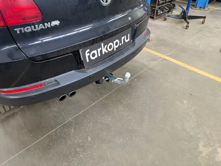 Фаркоп Лидер Плюс для Volkswagen Tiguan 2007-2017 V123-BA в Петрозаводск