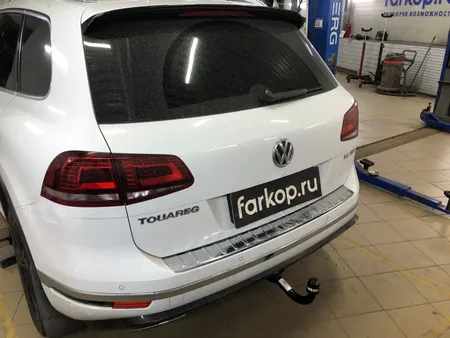 Фаркоп Oris для Volkswagen Touareg 2010-2018, кроме R-Line 3555-D2 в Петрозаводск
