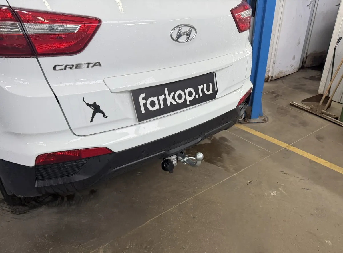 Фаркоп Лидер Плюс для Hyundai Creta 2016-2021  H227-BA в Петрозаводск