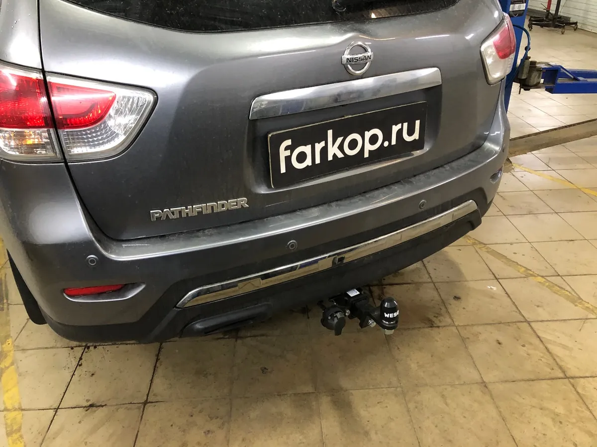 Фаркоп Oris для Nissan Pathfinder 2014-2017 4381-E в Петрозаводск