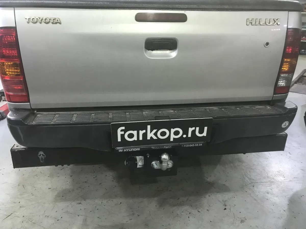 Фаркоп Лидер Плюс для Toyota Hilux (4WD) 2008-2010 T114-F в Петрозаводск